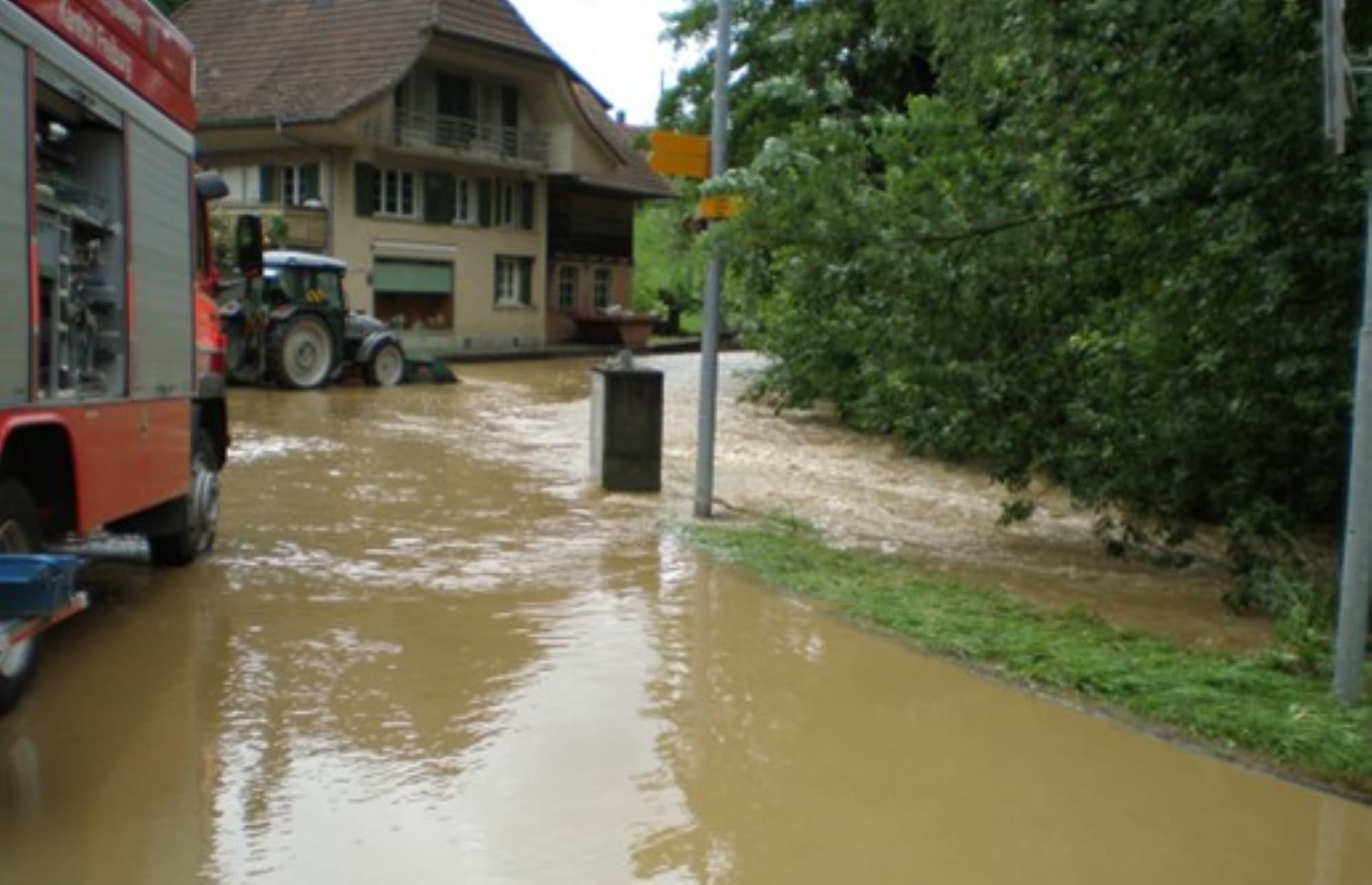 Hochwasserschutz an der Bibera in Ulmiz
