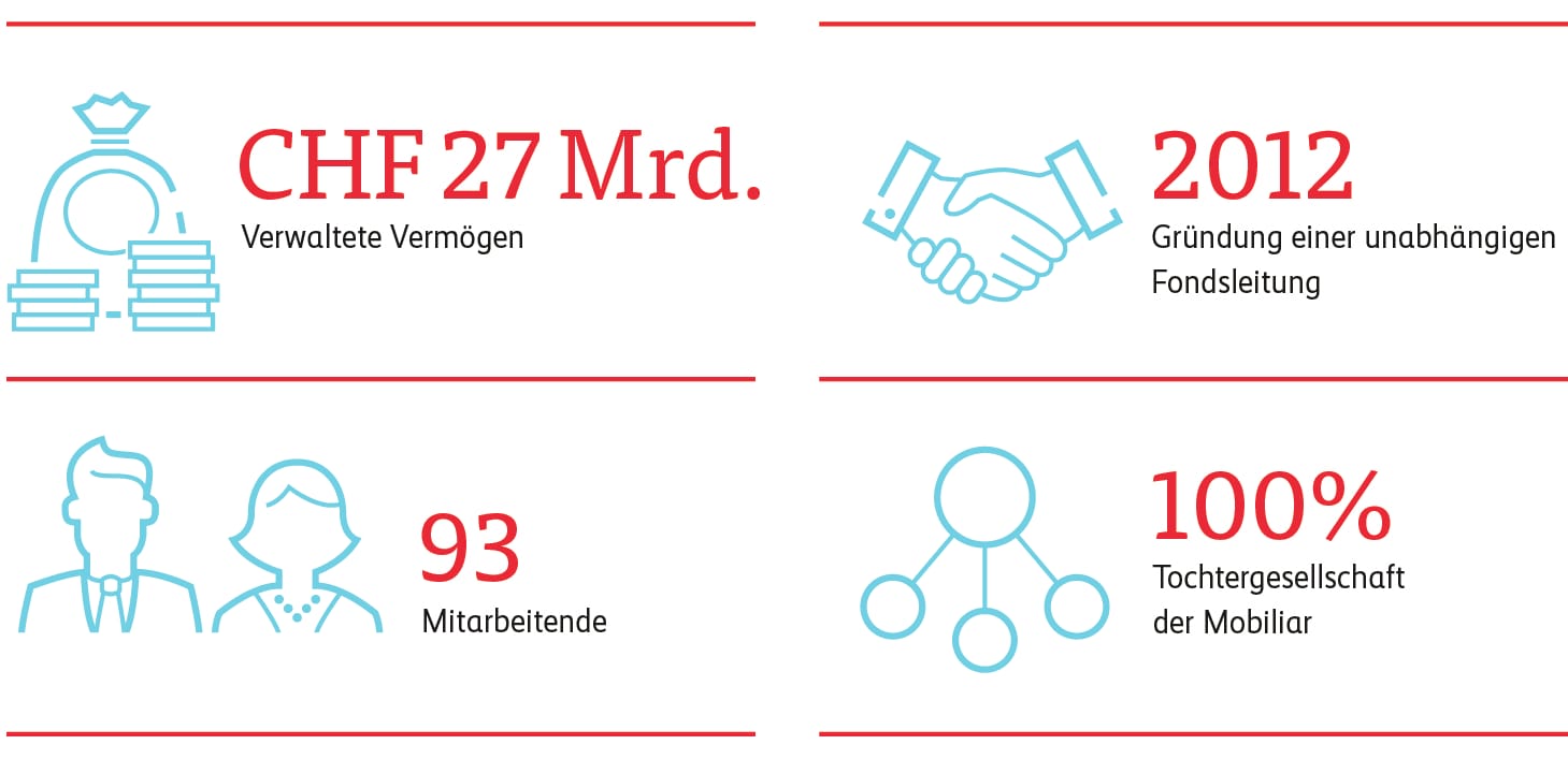 Asset Management Organigramm Grafik