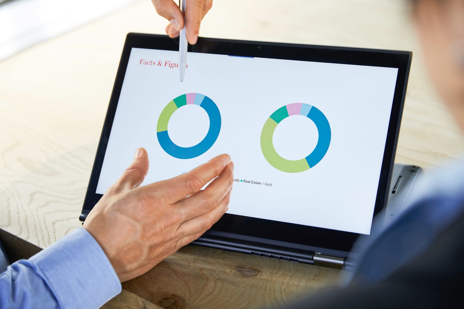 due diagrammi circolari