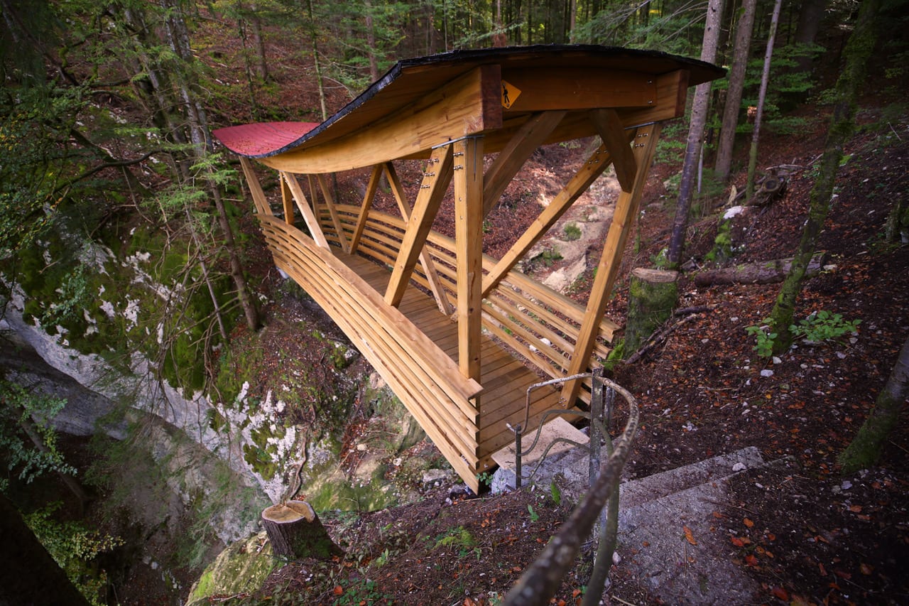 Ersatzbau Holzbrücke Môtiers NE