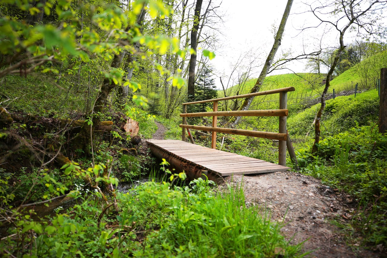Holzbrücke Kathrinebächliweg