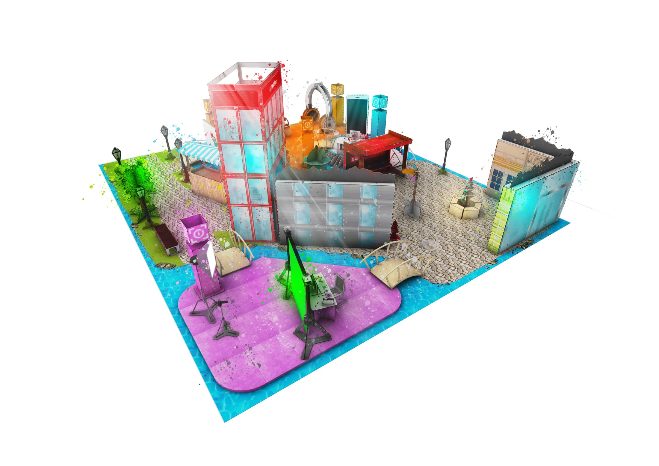 SwissSkills 2025 Stand côté île des studios