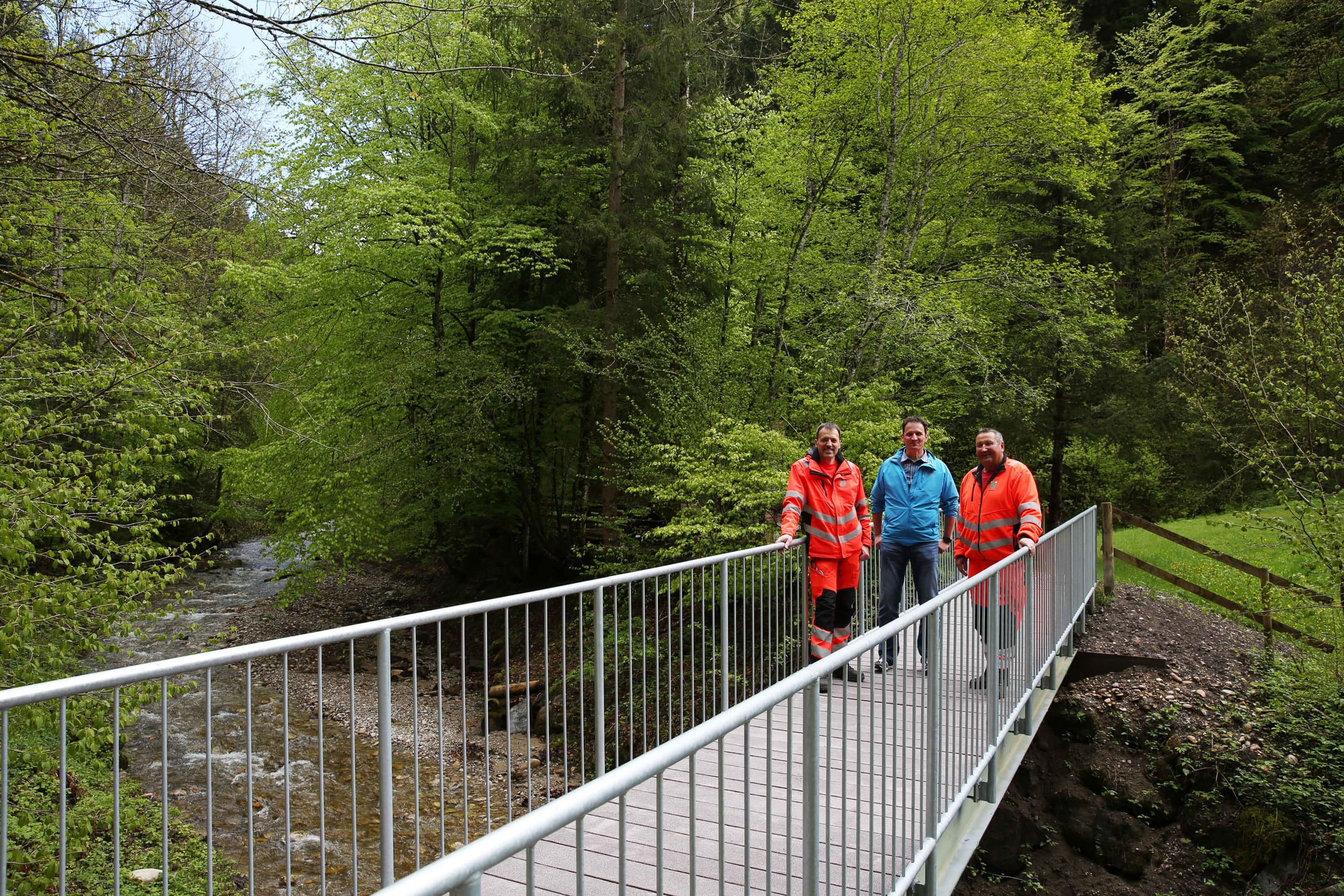 Sanierung der Bärbach-Brücke bei Eggiwil (BE)