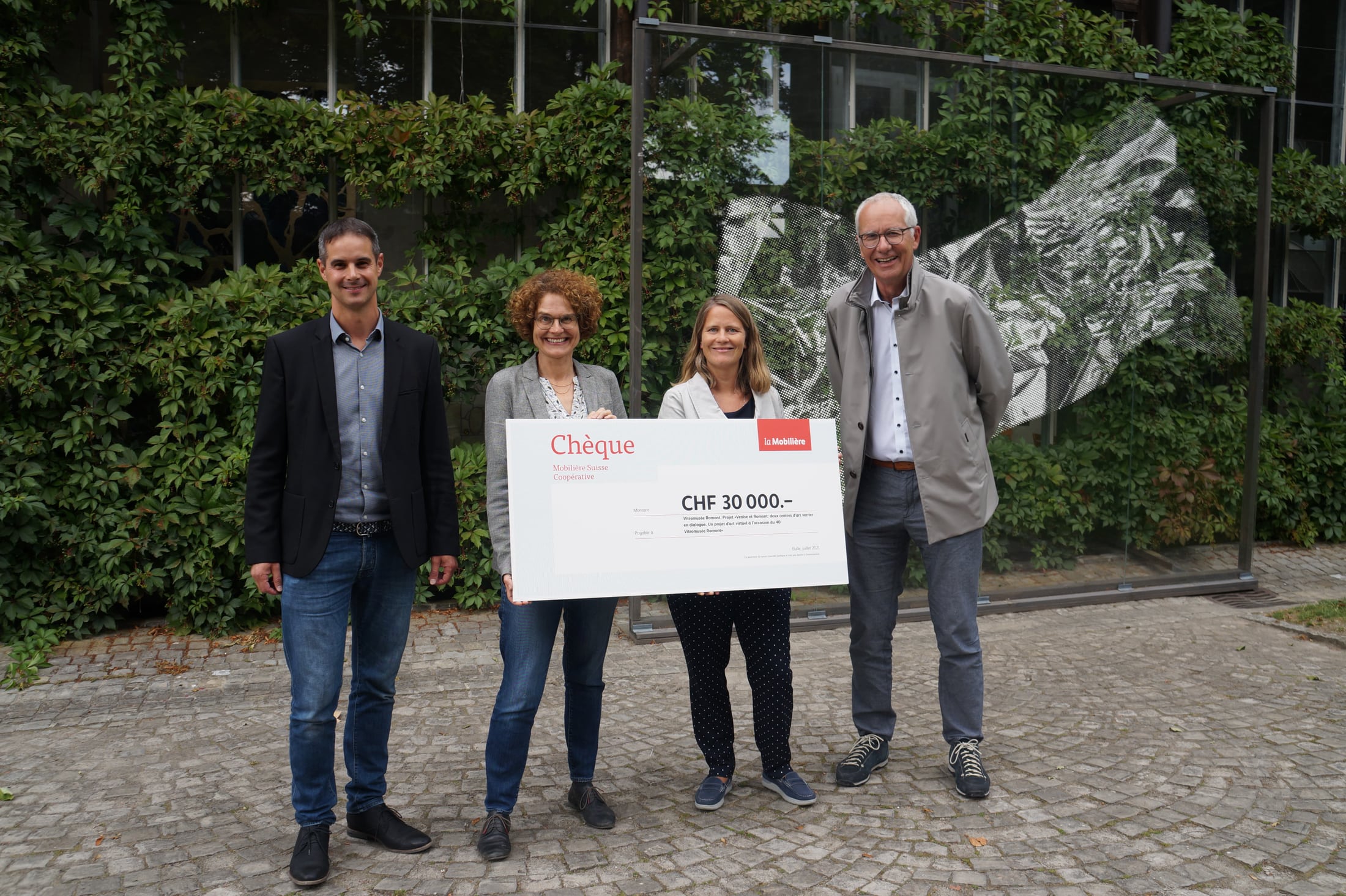 Romont: la Mobilière soutient le Vitromusée Romont