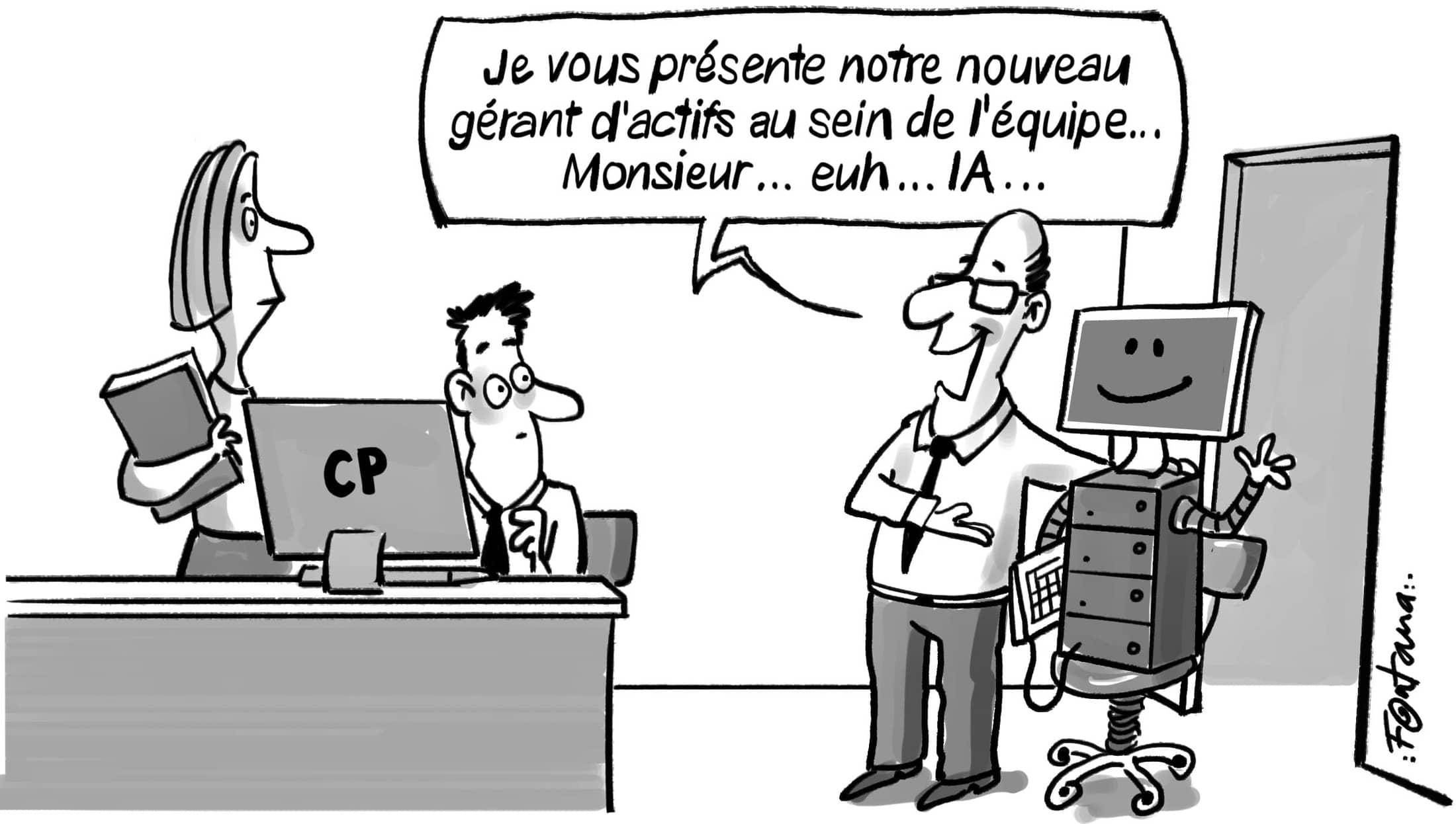 Caricature de la newsletter Pprof de novembre&nbsp;2023