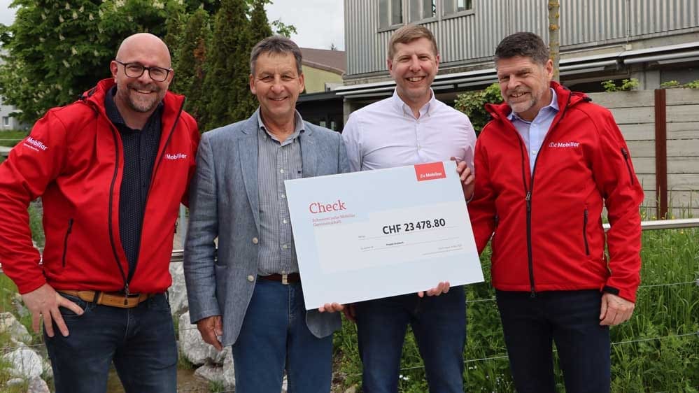 Checkübergabe GA Bern-Ost Kirchlindach