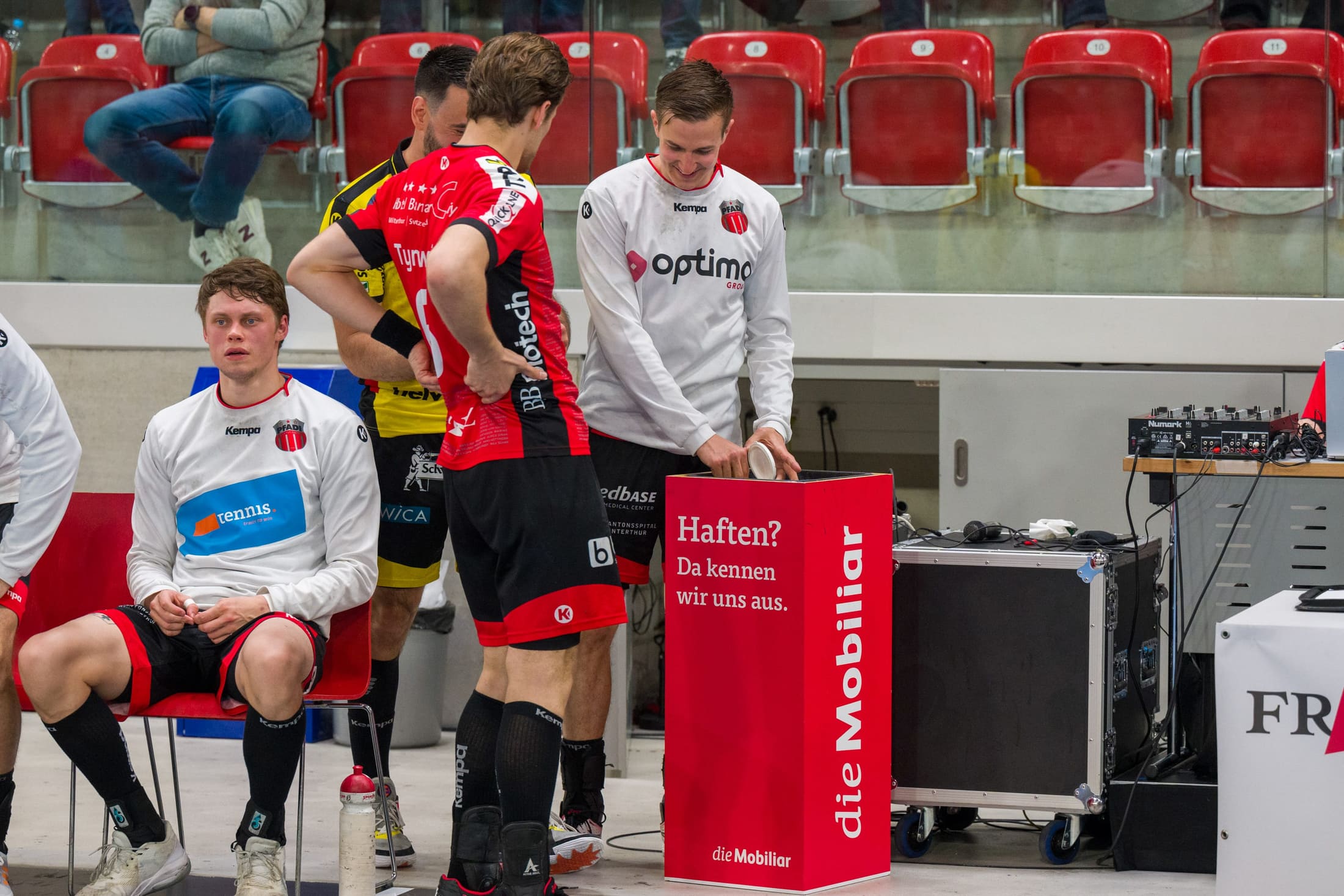 Handballer von Pfadi Winterthur