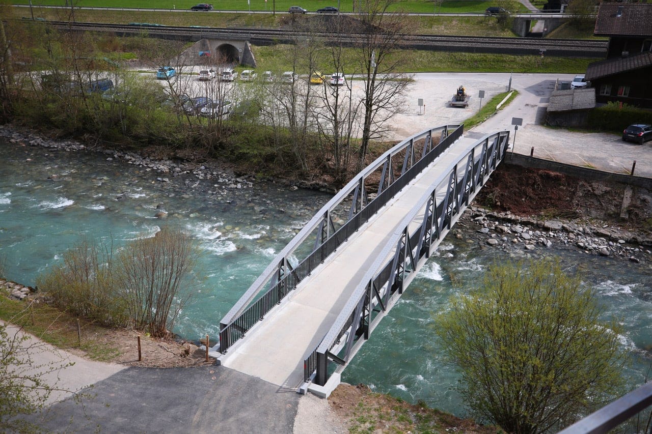 Instandsetzung der Kanderbrücke bei Mülenen (BE)