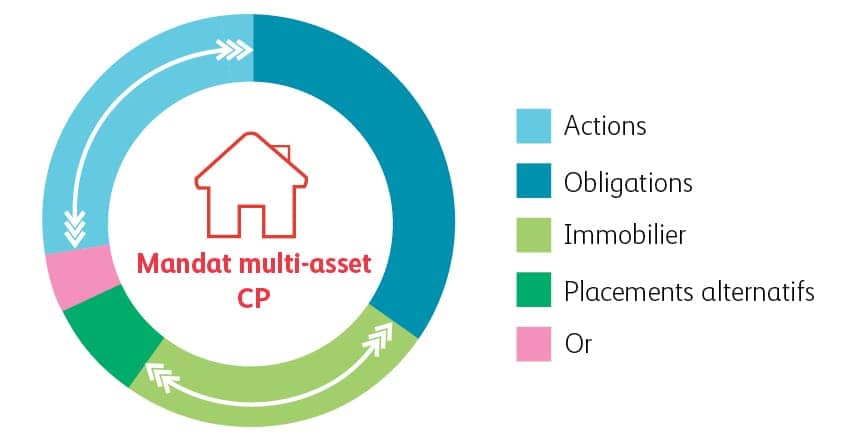 Graphique Multi Asset Management