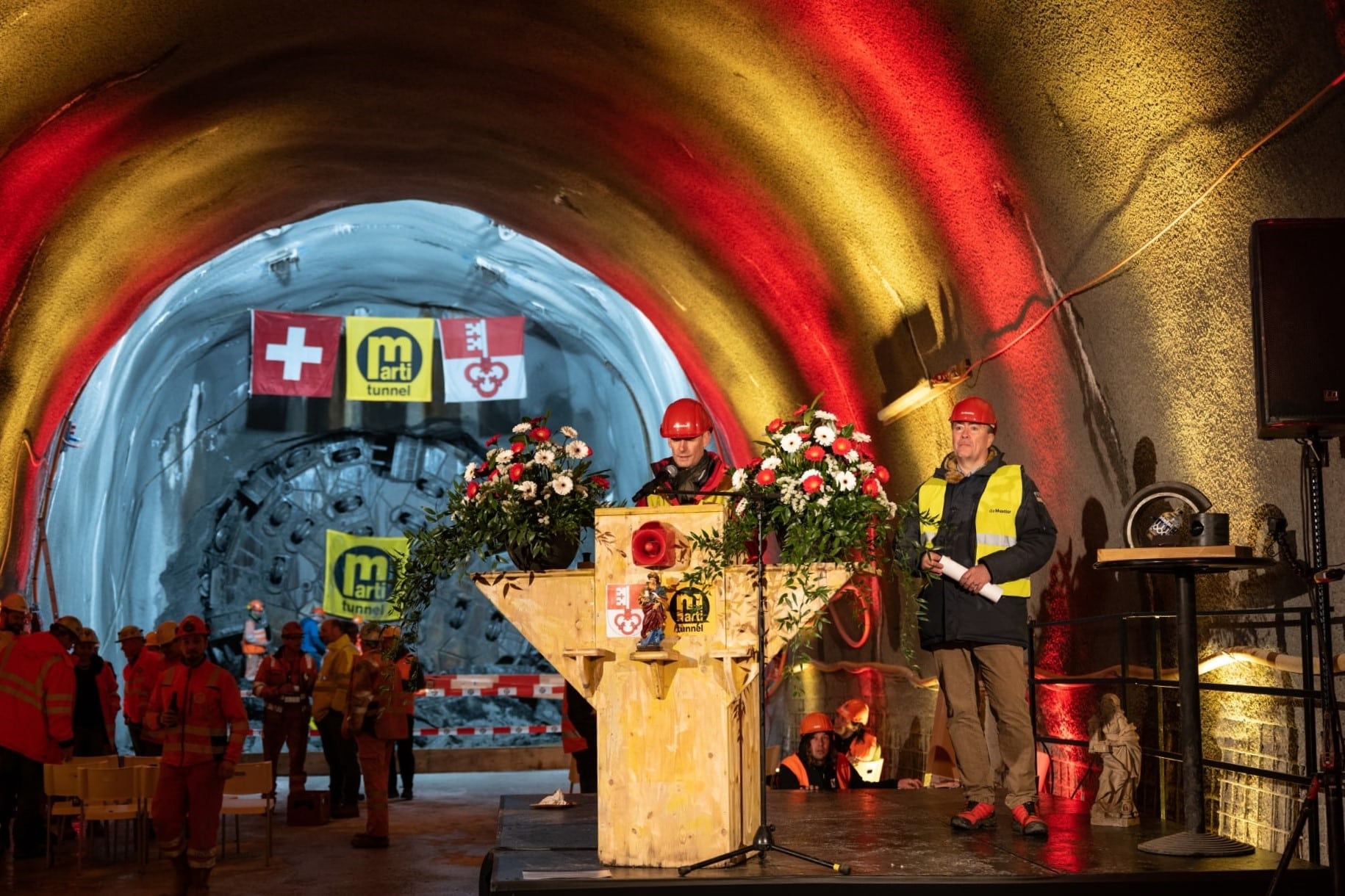 Einweihungsfeier Stollen