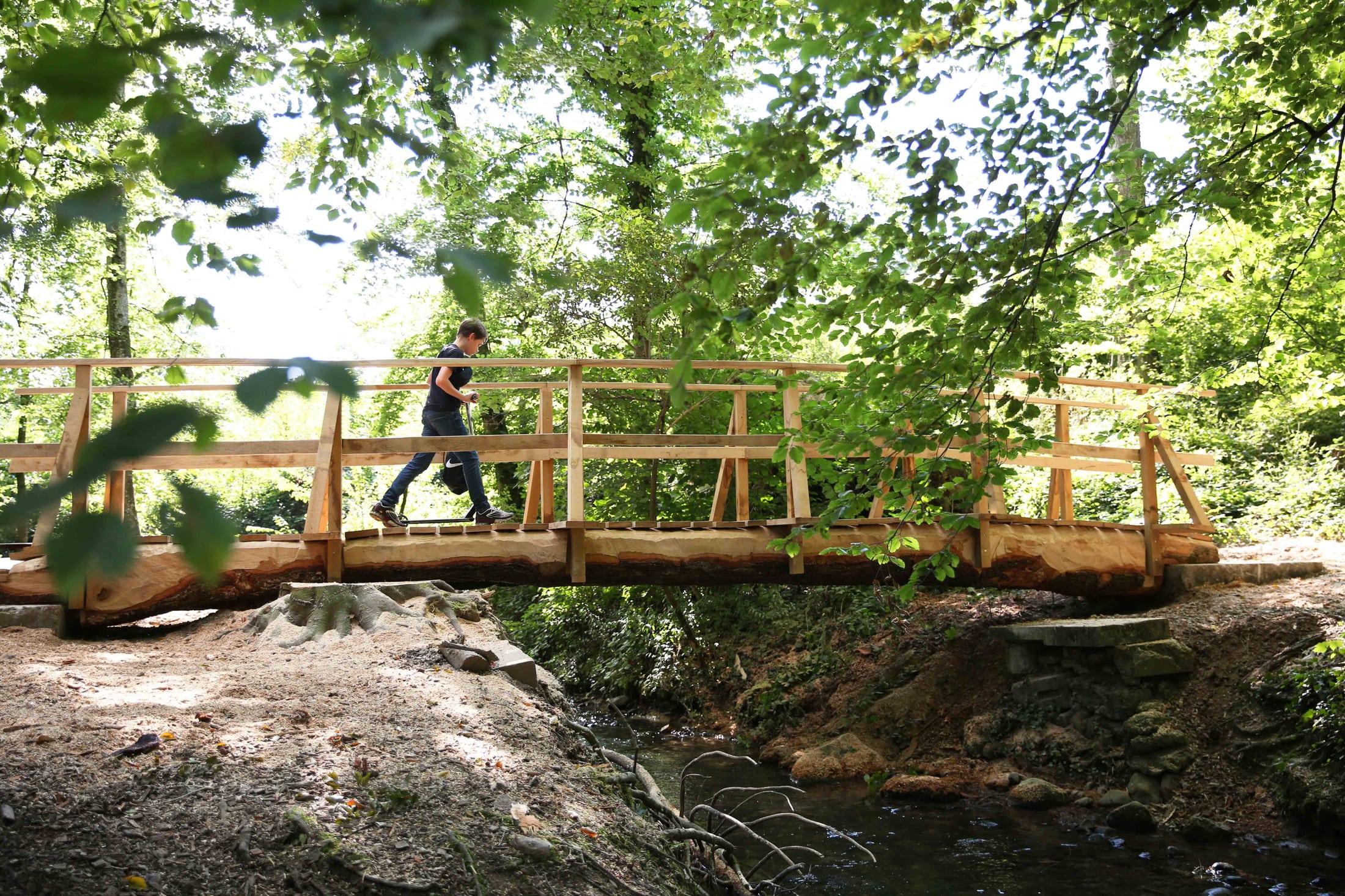 Ersatz eines Übergangs bei Grolley (FR)