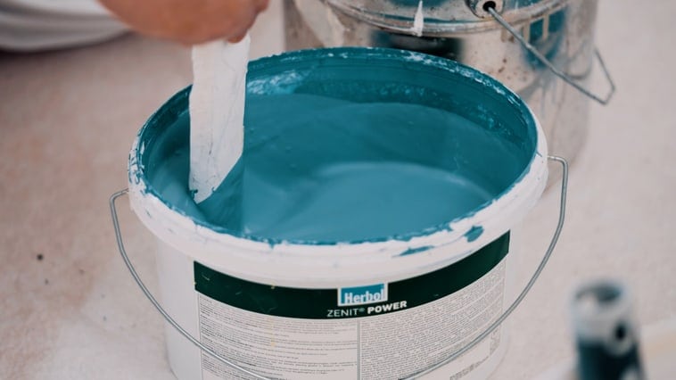 C’est parti pour la peinture.