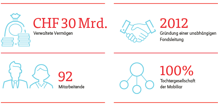 Asset Management Organigramm Grafik