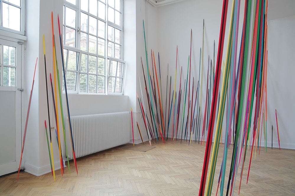 Kunstdarstellung Kathrin Affentranger anlässlich Prix mobilière 2017