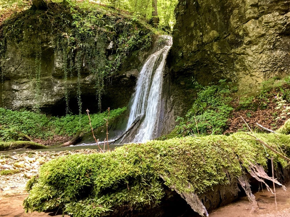 Wasserfall in der Nordwestschweiz