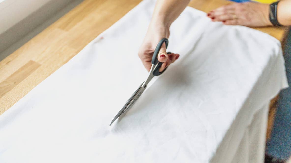 Überschuss abschneiden