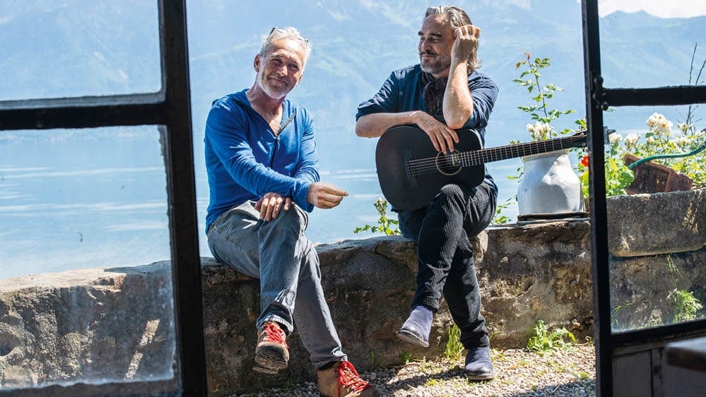 Gilles Wannaz et Stephan Eicher au Festival du film 2021