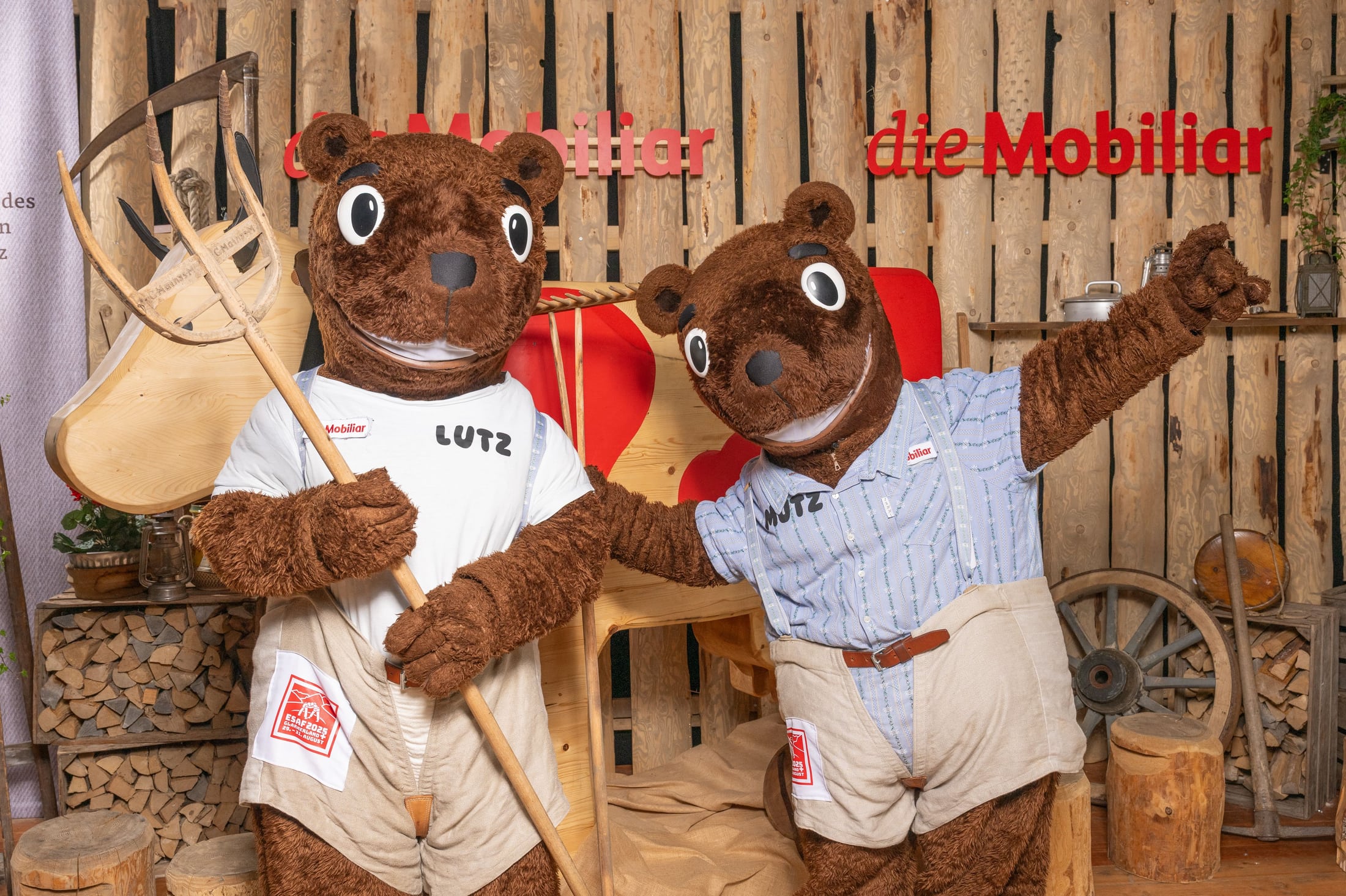 Mascottes Mutz & Lutz