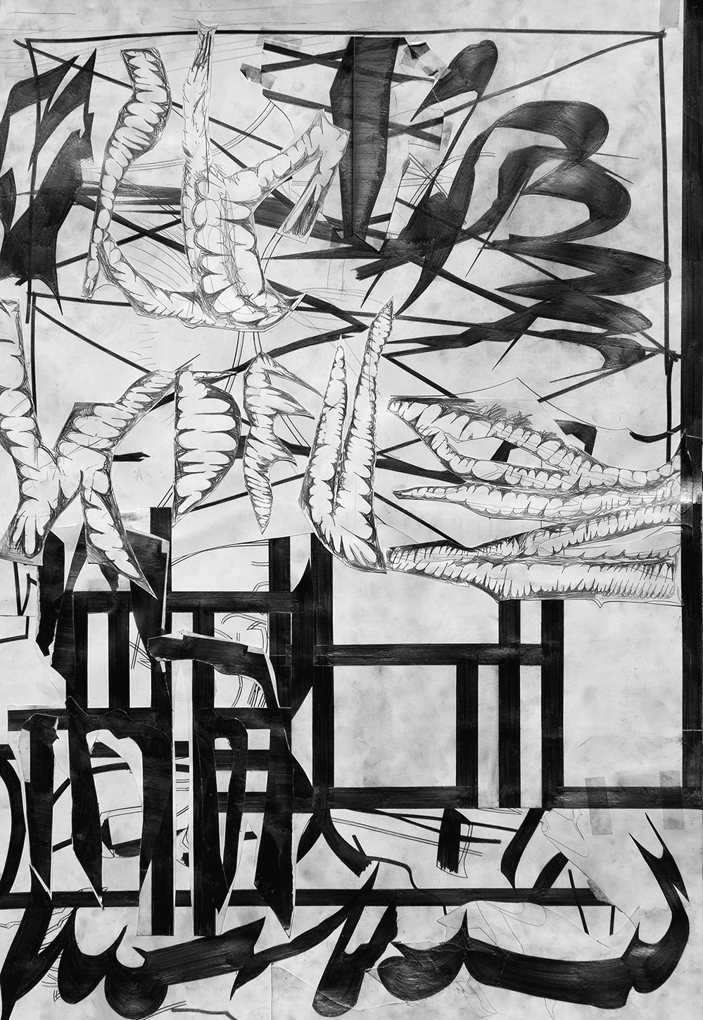 Kunstdarstellung Samuli Blatter anlässlich Prix mobilière 2018