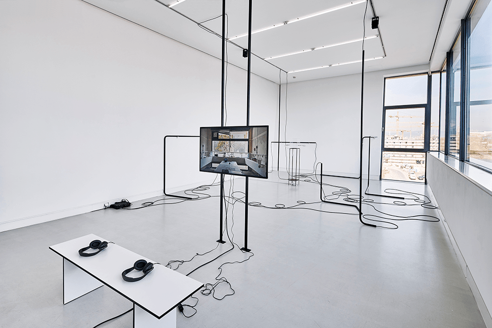 Kunstdarstellung Dominique Koch anlässlich Prix mobilière 2018