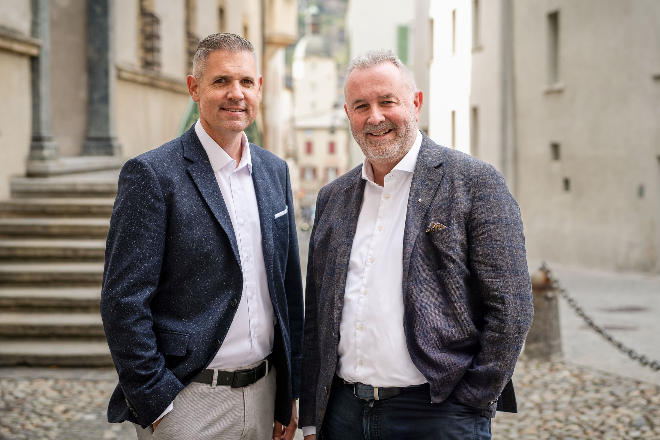 Die Generalagentur Oberwallis hat seit Neujahr einen neuen Generalagenten: Roland Lüthi übergibt die Leitung der Generalagentur an Alexandre Calame.