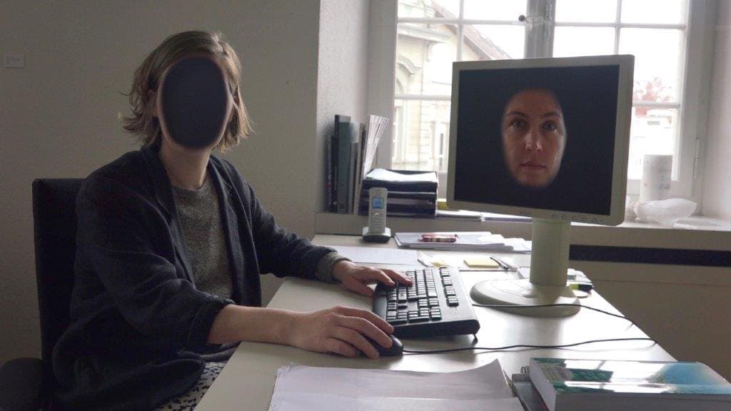 Raffigurazione di Lauren Huret in occasione del Prix mobilière 2019